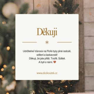 Udržitelné Vánoce na Floře za námi — a byl to nádherný víkend. ✨ Děkuji všem, kdo přišli, swapovali, tvořili, podpořili...
